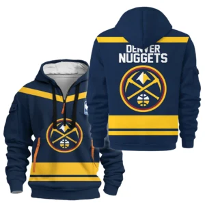 Urban Streetwear Hoodie, Half-Zip with Exclusive Logo HVN1055