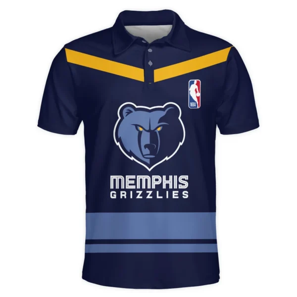 Bold Basketball Nation Polo Shirt, Enthusiast Polo for Fans HVN1055MG - Image 2