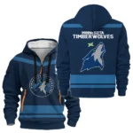 Urban Streetwear Hoodie, Half-Zip with Exclusive Logo HVN1055