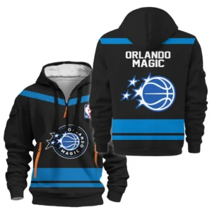Outdoor Half-Zip Hoodie, Team Spirit Logo Design HVN1055
