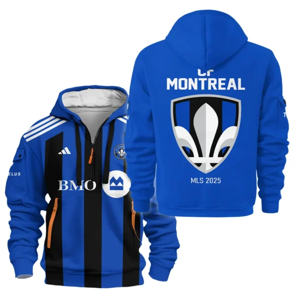 Casual Sports Hoodie Half Zipper, Modern Logo Detail Printing HVN1056