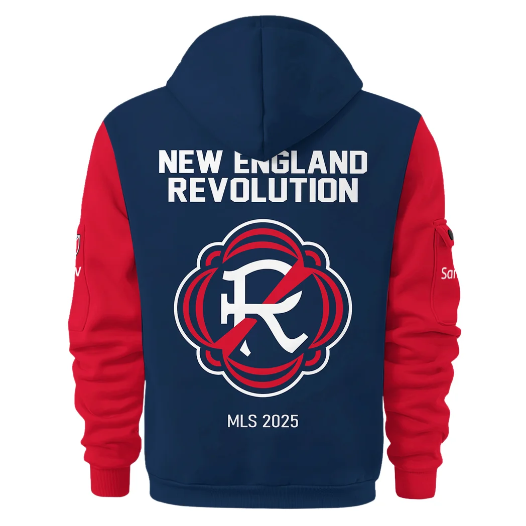 Urban Streetwear Hoodie, Half-Zip with Exclusive Logo HVN1056 - Image 3