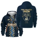 Lightweight Sports Hoodie Half Zipper, Unique Logo Print HVN1056