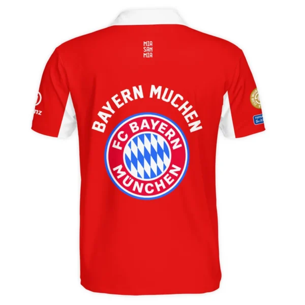 Treuer Fußballgeist Polo Shirt, Supporter Style Polo Shirt HVN1059BM - Image 3