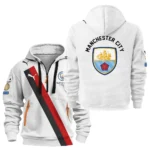 Athletic Half-Zip Hoodie, Team-Style Logo Print Hoodie Gift For Football Fans HVN1059