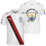 Blue Shirt Side Polo Shirt, Casual Sport Fan Polo HVN1059MC