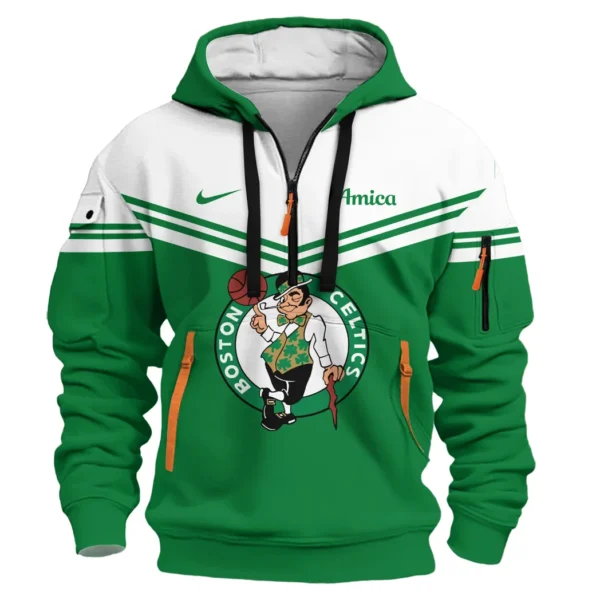 Performance Hoodie Half Zipper, Fan Edition Logo HVN1060 - Image 2
