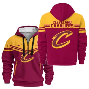 Everyday Hoodie Half Zipper, Athletic-Inspired Logo HVN1060