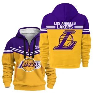 Casual Sports Hoodie Half Zipper, Modern Logo Detail Printing HVN1060