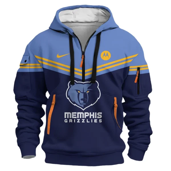 Performance Hoodie Half Zipper, Fan Edition Logo HVN1060 - Image 2