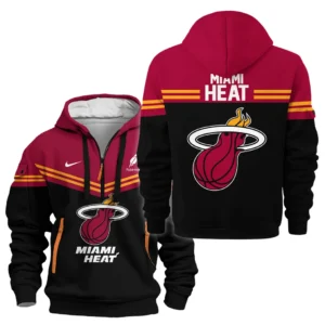 Everyday Hoodie Half Zipper, Athletic-Inspired Logo HVN1060