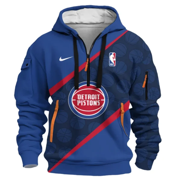 Urban Streetwear Hoodie, Half-Zip with Exclusive Logo HVN1062 - Image 2