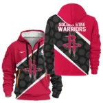 Everyday Hoodie Half Zipper, Athletic-Inspired Logo HVN1062