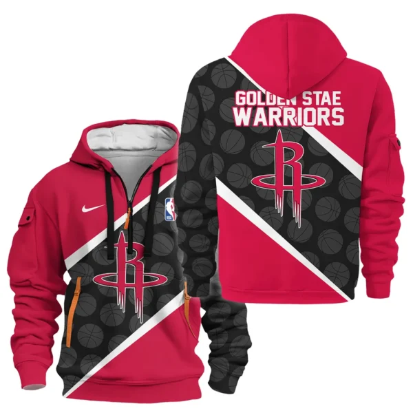 Everyday Hoodie Half Zipper, Athletic-Inspired Logo HVN1062