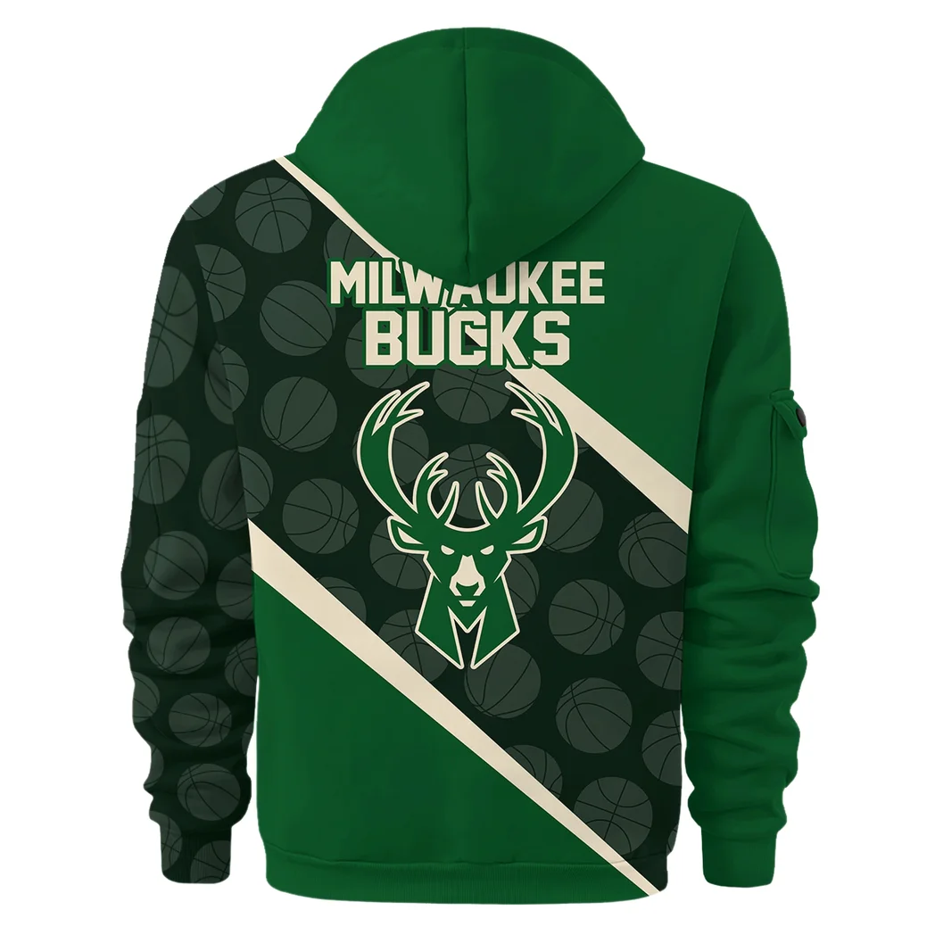 Training Hoodie Half Zipper, Fan-Friendly Logo Design HVN1062 - Image 3