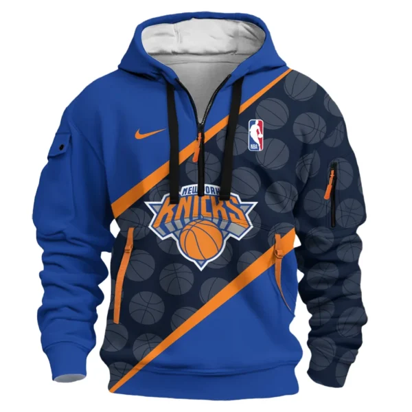 Urban Streetwear Hoodie, Half-Zip with Exclusive Logo HVN1062 - Image 2