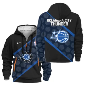 Everyday Hoodie Half Zipper, Athletic-Inspired Logo HVN1062