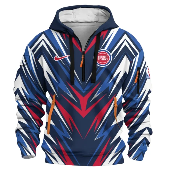 Training Hoodie Half Zipper, Fan-Friendly Logo Design HVN1063 - Image 2