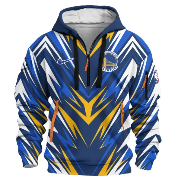 Fan Gift Hoodie Half Zipper, Sports-Inspired Logo Design HVN1063 - Image 2