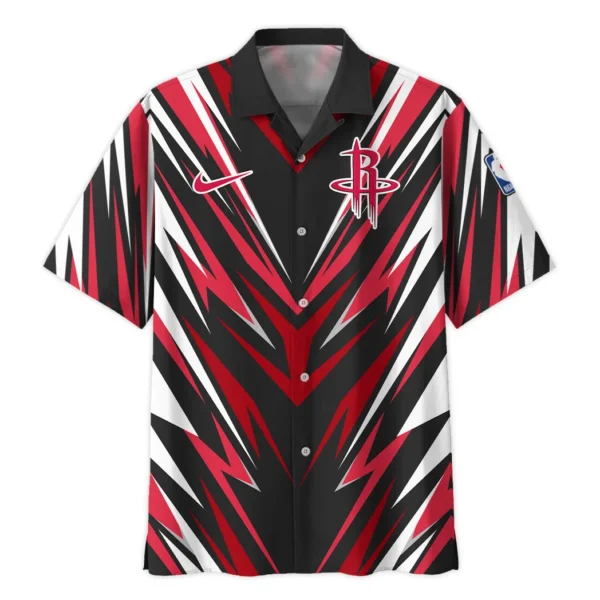 Athletic Slam Fans Hawaiian Shirt, Bold Spirit Button Shirt HVN1063HR - Image 2