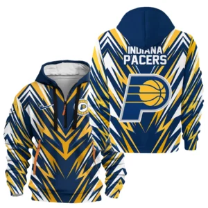 Casual Sports Hoodie Half Zipper, Modern Logo Detail Printing HVN1063
