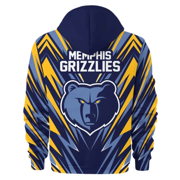Outdoor Half-Zip Hoodie, Team Spirit Logo Design HVN1063 - Image 3