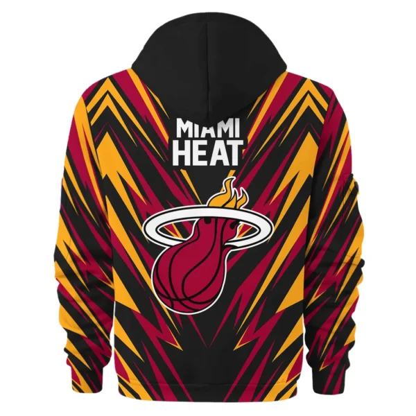 Lightweight Sports Hoodie Half Zipper, Unique Logo Print HVN1063 - Image 3