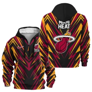 Lightweight Sports Hoodie Half Zipper, Unique Logo Print HVN1063