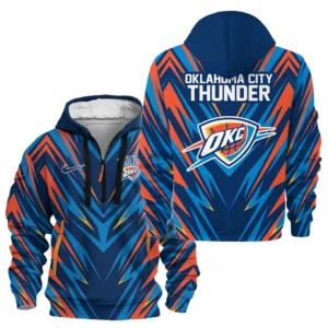 Fan Gift Hoodie Half Zipper, Sports-Inspired Logo Design HVN1063