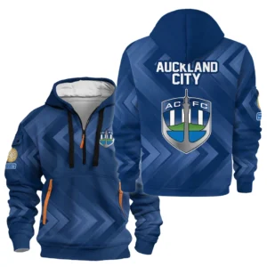 Everyday Hoodie Half Zipper, Athletic-Inspired Logo HVN1064