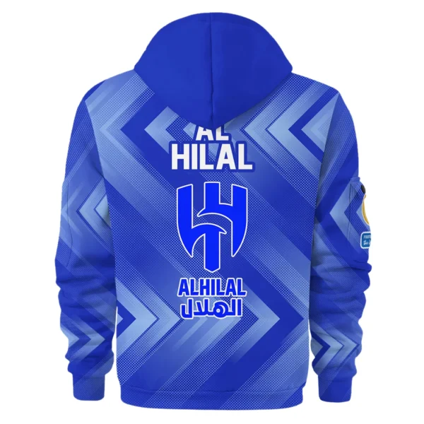 Lightweight Sports Hoodie Half Zipper, Unique Logo Print HVN1064 - Image 3