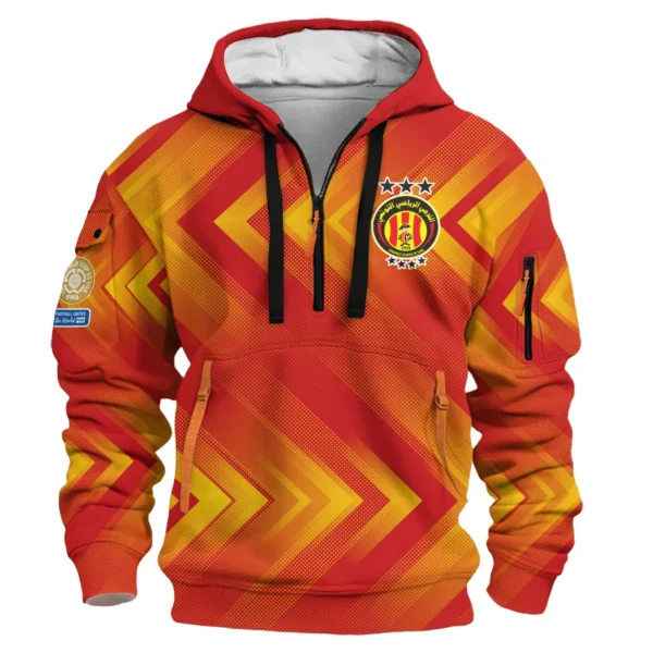 Outdoor Half-Zip Hoodie, Team Spirit Logo Design HVN1064 - Image 2