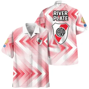 Red Stripe Hawaiian Shirt, Sport Passion Button Shirt HVN1064RP