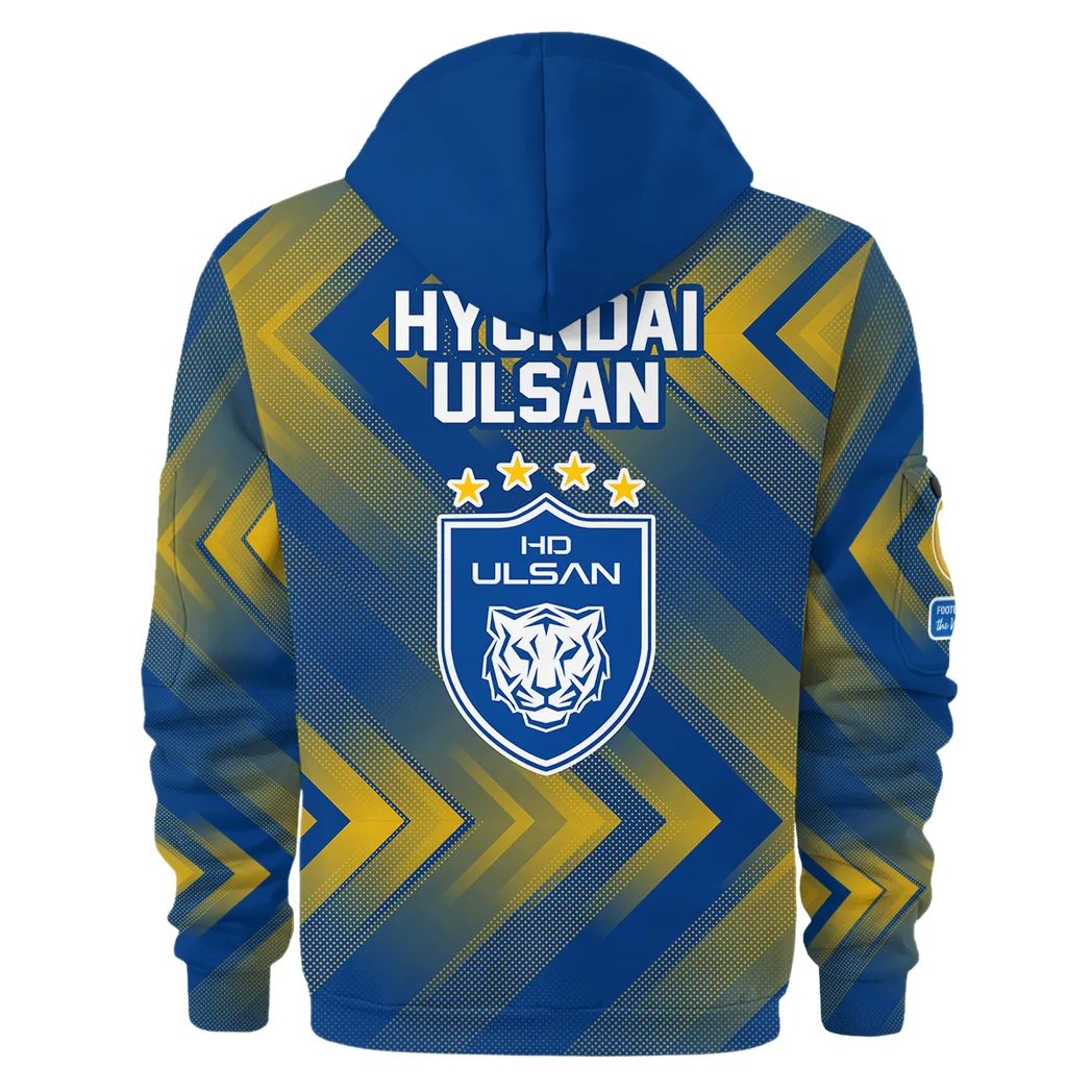 Casual Sports Hoodie Half Zipper, Modern Logo Detail Printing HVN1064 - Image 3