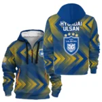 Casual Sports Hoodie Half Zipper, Modern Logo Detail Printing HVN1064
