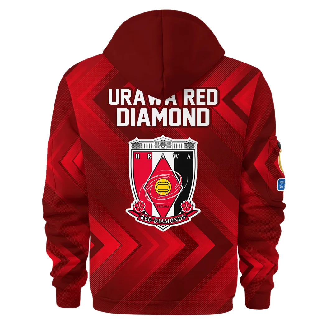 Urban Streetwear Hoodie, Half-Zip with Exclusive Logo HVN1064 - Image 3