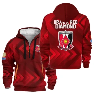 Urban Streetwear Hoodie, Half-Zip with Exclusive Logo HVN1064