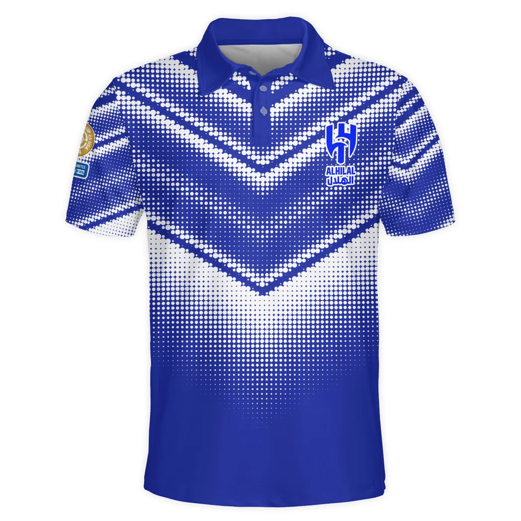 Desert Blaze Polo Shirt, Sport-Inspired Polo Design HVN1065AL - Image 2