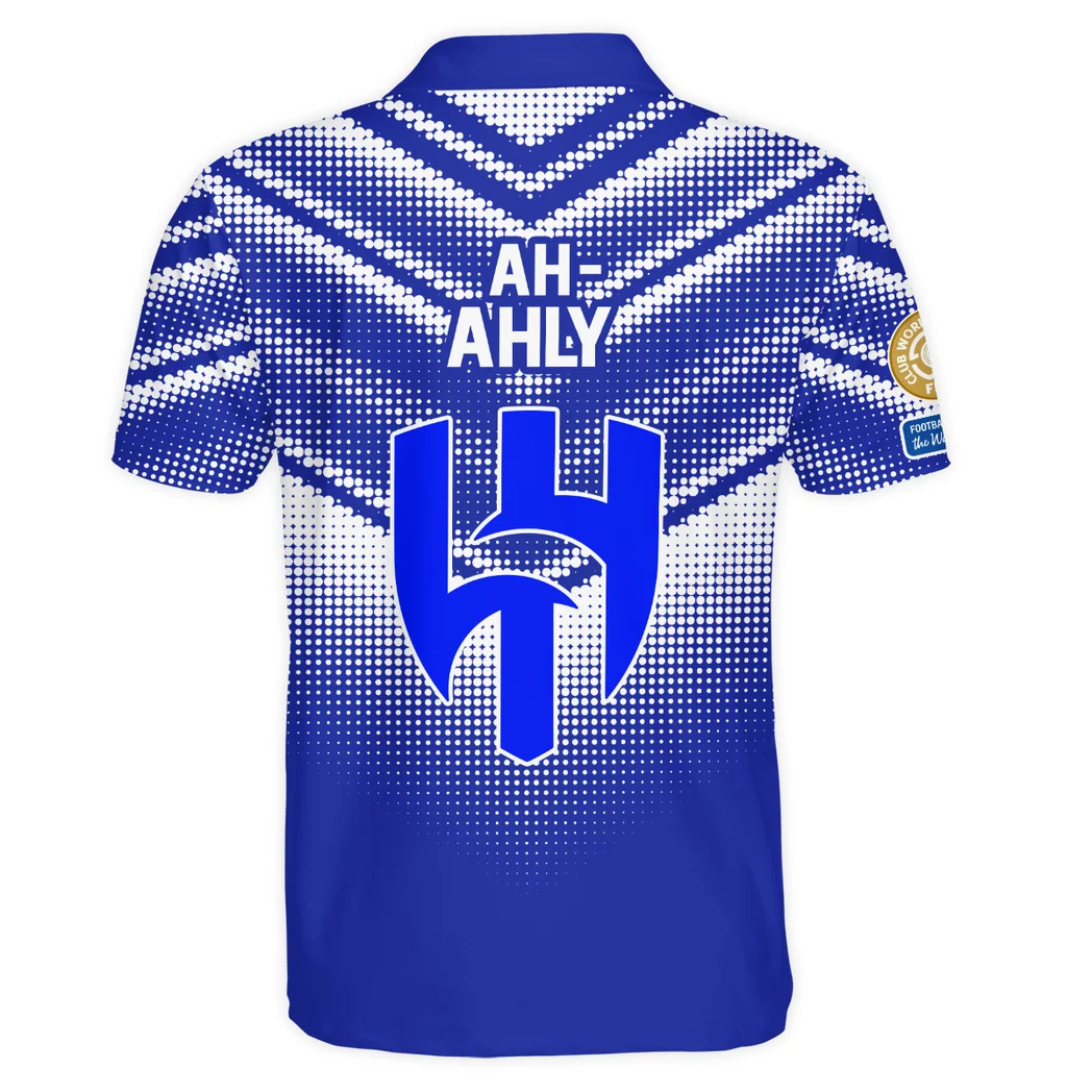 Desert Blaze Polo Shirt, Sport-Inspired Polo Design HVN1065AL - Image 3