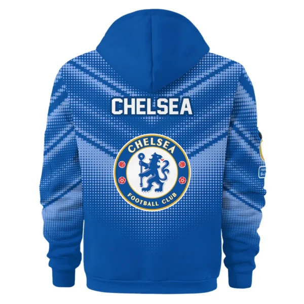 Casual Sports Hoodie Half Zipper, Modern Logo Detail Printing HVN1065 - Image 3
