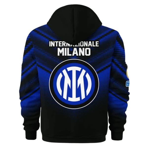 Everyday Hoodie Half Zipper, Athletic-Inspired Logo HVN1065 - Image 3