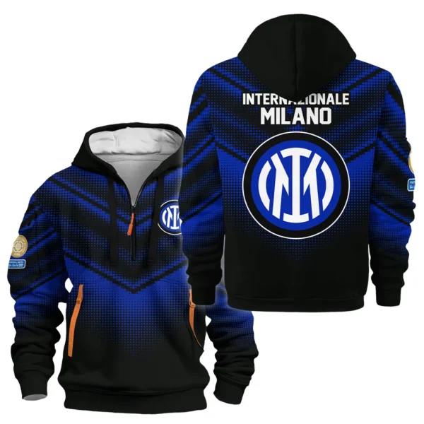 Everyday Hoodie Half Zipper, Athletic-Inspired Logo HVN1065