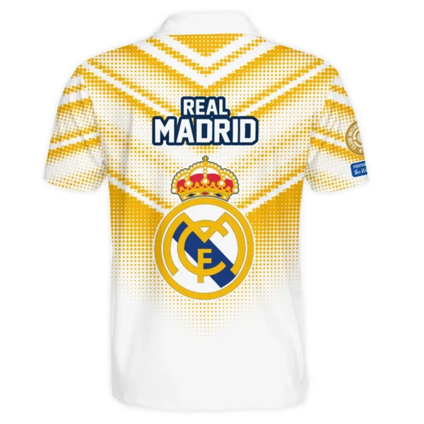 White Pride Polo Shirt, Sport Spirit Polo Shirt HVN1065RM - Image 3