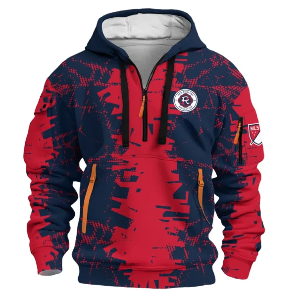 Fan Gift Hoodie Half Zipper, Sports-Inspired Logo Design HVN1066 - Image 2