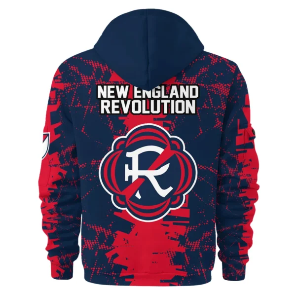 Fan Gift Hoodie Half Zipper, Sports-Inspired Logo Design HVN1066 - Image 3