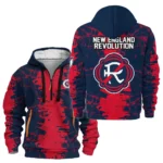 Fan Gift Hoodie Half Zipper, Sports-Inspired Logo Design HVN1066