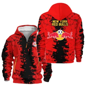 Urban Streetwear Hoodie, Half-Zip with Exclusive Logo HVN1066