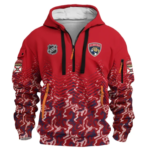 Performance Hoodie Half Zipper, Fan Edition Logo HVN1073 - Image 2