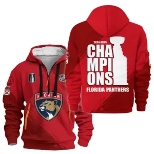 Everyday Hoodie Half Zipper, Athletic-Inspired Logo HVN1074