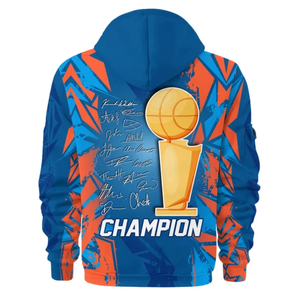 Fan Gift Hoodie Half Zipper, Sports-Inspired Logo Design HVN1077 - Image 3